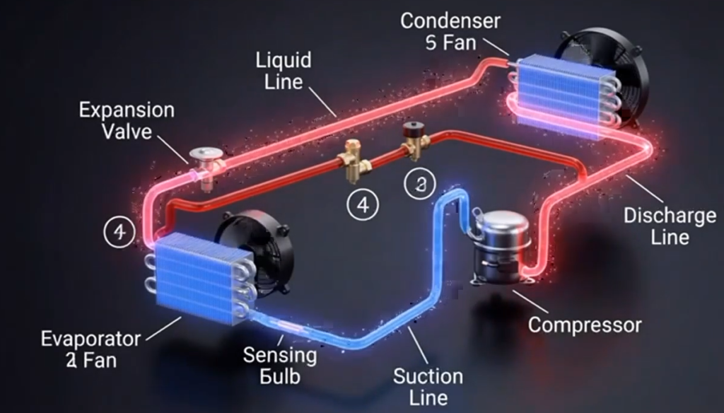 electric cryo chamber working diagram