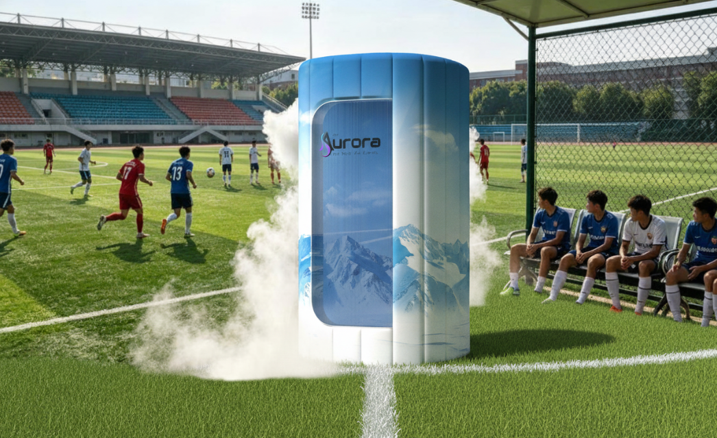 cooling chamber for athletes