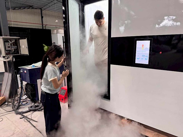 electric cryotherapy chamber